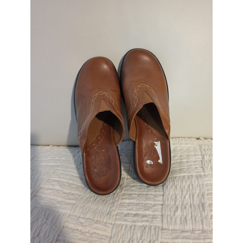 Clarks Comfort Mules Sz 10